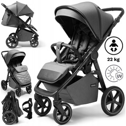 Wózek Spacerowy Future Design Xplode Chrome Duże Koła