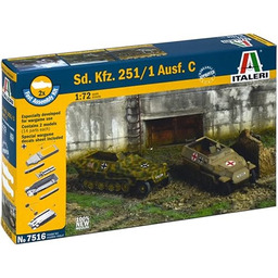Italeri 510007516-1:72 pojazd silnikowy specjalny 251/1 wersja D
