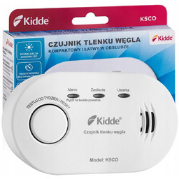 Czujnik Czadu Tlenku Węgla Kidde K5CO 10 Lat