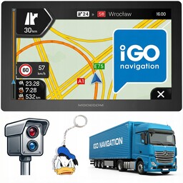 Nawigacja 7 cali Ciężarówki Modecom CX 7.0 Truck
