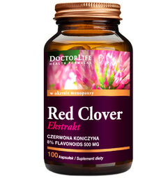 Doctor Life Red Clover Extract, czerwona koniczyna, 100