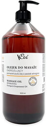 Naturalny wegański olejek do masażu VCee 1000 ml