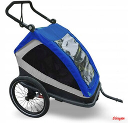KROSS Przyczepka rowerowa JOY DLA 2 DZIECI T4CPP000001