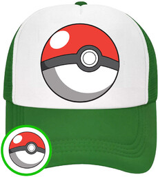 CZAPKA Z DASZKIEM POKEMON PIKACHU DLA DZIECI SIATKA