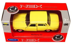 Wartburg 353 1:34 żółty WELLY