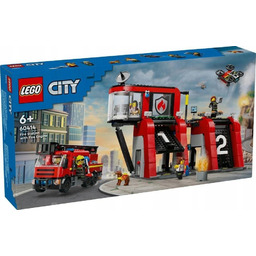 Lego City 60414 Remiza Strażacka Z Wozem, Lego