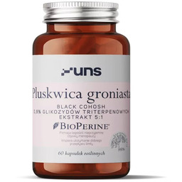 UNS Pluskwica Groniasta Black Cohosh 0,8% Glikozydów Triterpenowych