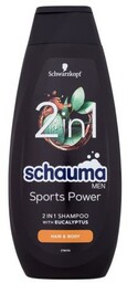 Schwarzkopf Schauma Men Sports Power 2In1 Shampoo szampon