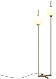 THE SIX SENSE Lampa podłogowa złota H150cm W44cm