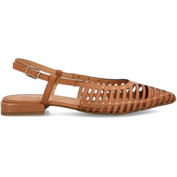 Ażurowe baleriny z odkrytą piętą - GIOSEPPO 74076