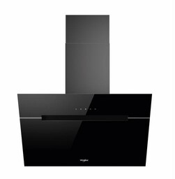 Whirlpool WHVP 62F LT SK Czarny Okap kominowy