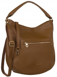 Duża shopperka David Jones CM6763 brązowa