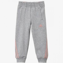 Spodnie Dresowe Adidas Dziewczęce Szare