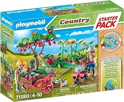 PLAYMOBIL Country 71380 Starter Pack Ogród warzywny,