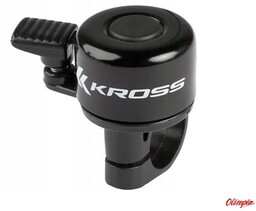 Kross Dzwonek rowerowy BUZZER ALU MINI czarny