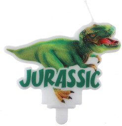 Świeczka urodzinowa Dinozaur - 6 cm - 1