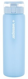 WESSPER Butelka filtrująca Activemax Clarti Glass Niebieski