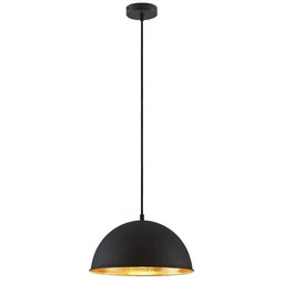 Lindby - Leya Lampa Wisząca Black/Gold