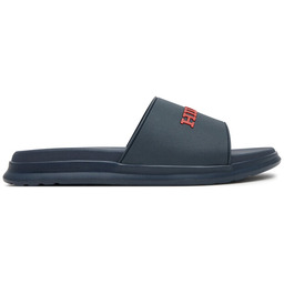 Klapki Tommy Hilfiger FM0FM05430 Granatowy