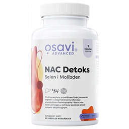 Osavi NAC Detoks z Ostropestem Wspiera Wątrobę