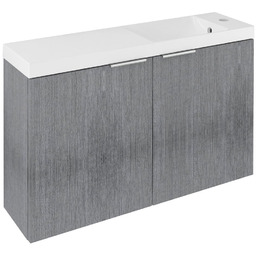 LATUS X szafka podumywalkowa 78,8x50x22cm, dąb srebrny LT110-SET03