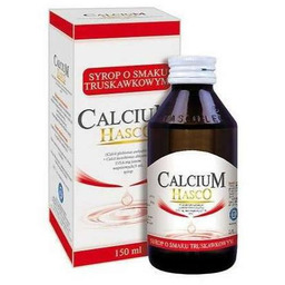 CALCIUM Syrop o smaku truskawkowym - 150 ml