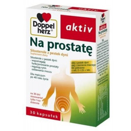 DOPPELHERZ AKTIV Na prostatę - 30 kapsułek ->