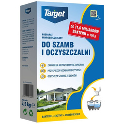 Bakterie Do Szamba i Oczyszczalni 2,5 kg Target