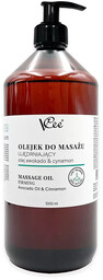 Naturalny wegański olejek do masażu VCee 1000 ml