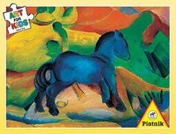 Puzzle Franz Marc, Niebieski konik Piatnik