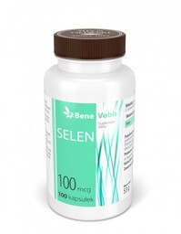Bene Vobis - Selen (L-selenometionina) - 100 kapsułek