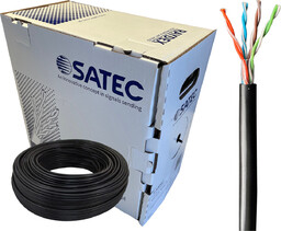 Skrętka przewód kabel zewnętrzny SATEC Raydex PE UTP