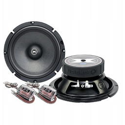 Głośniki samochodowe Excursion 165mm średnio-niskotonowe 300W Zwrotnice