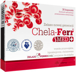 Olimp Chela-Ferr Med, żelazo 30 mg, 30 kapsułek