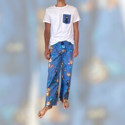 Pakamera Piżama Unisex bawełniana w koty