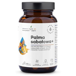 Aura Herbals Palma sabałowa 400 mg, 60 kaps.