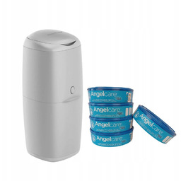 Angelcare Pojemnik Kosz Na Pieluchy Szary 5 Wkładów