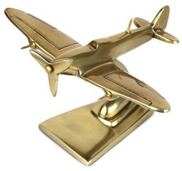 Model Myśliwca Spitfire Statuetka Samolot Prezent