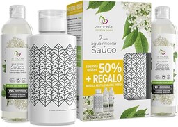Opakowanie 2 UDS Micel Organic + szklana butelka