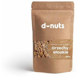 ORZECHY WŁOSKIE 800 G D-NUTS
