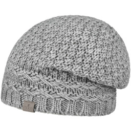 Czapka Dzianinowa Oversize Pinea by Lierys, jasnoszary, One