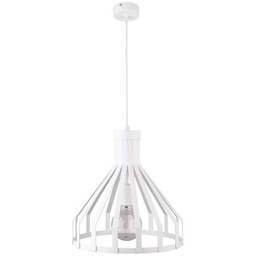 Lampa wisząca KOLA biała z drutu 33cm