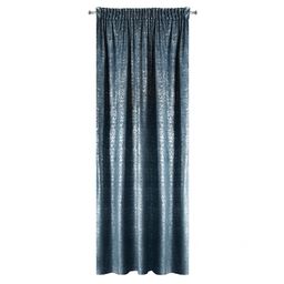Zasłona 140 x 270 Dekoracyjna Velvet Cypr Granat