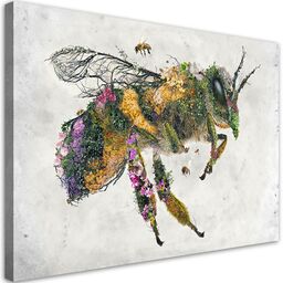 Obraz na płótnie, Pszczoła z kwiatów - Barrett