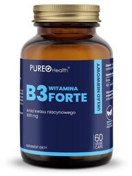 Pureo Health Witamina B3 Forte, 60 kapsułek