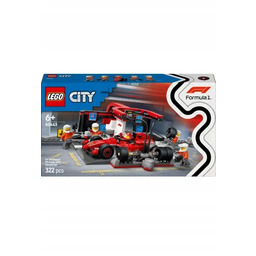 Lego 60443 City F1 Zestaw Pit Stop Stwórz