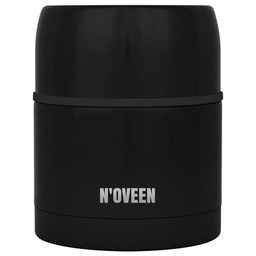 NOVEEN Termos na jedzenie TB935 Czarny 470 ml
