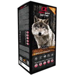 ALPHA SPIRIT Pełnowartościowa karma sucha-miękka dla psów Multiproteina