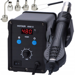 Stacja lutownicza Hotair spawarka 858D II precyzyjna wydajna