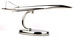 Model Metalowy Concorde Statuetka Samolot